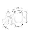 IOS * FOCO/APLIQUE BLANCO 1L*GU10